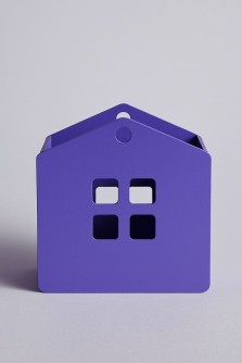 Кашпо Домик (170*175*80) фиолетовый