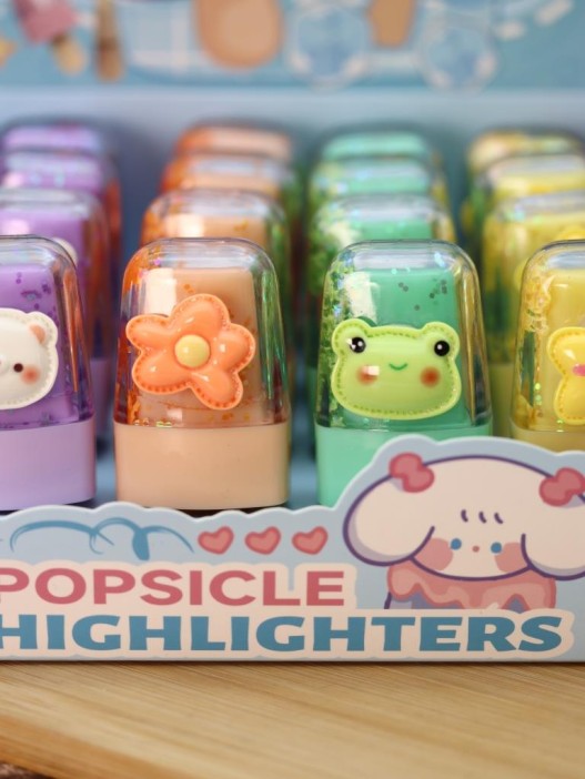 Маркер текстовыделитель &quot;Animals face&quot;, mix, mix, шоу-бокс 24 шт. 