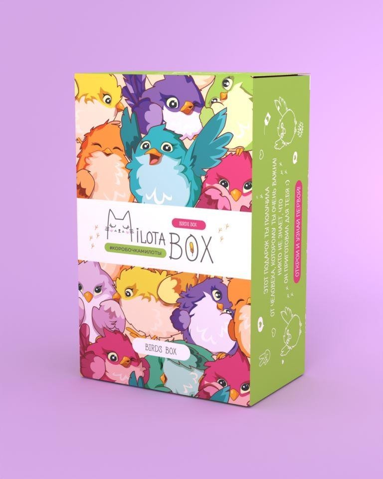 MilotaBox мини "Птицы Бокс"