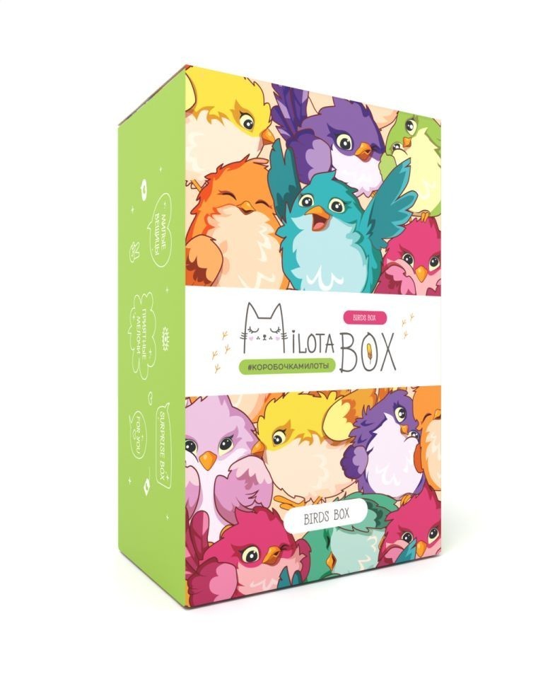 MilotaBox мини "Птицы Бокс"