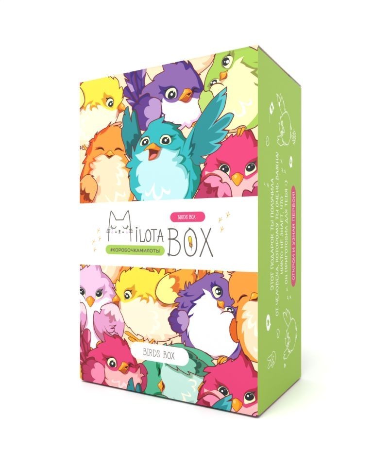 MilotaBox мини "Птицы Бокс"