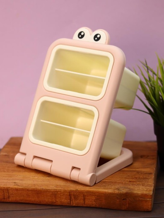 Органайзер настольный «Interesting eyes», pink (20,5*14,2*17 см) 