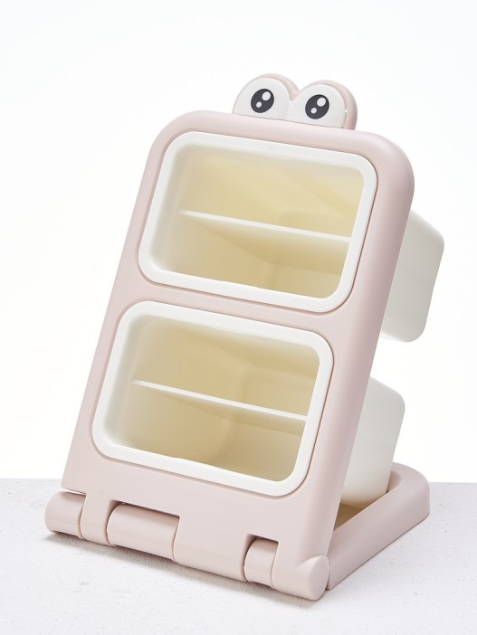 Органайзер настольный «Interesting eyes», pink (20,5*14,2*17 см) 