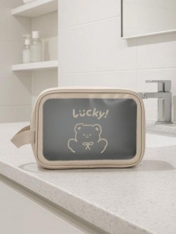 Косметичка "Lucky bear", gray