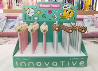 Вечный карандаш "Tai Tai Bear", mix, шоу-бокс 36 шт.