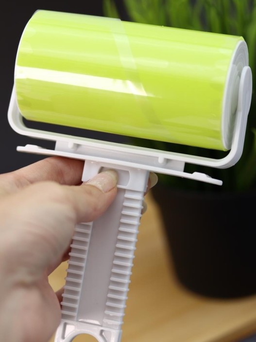 Многоразовый ролик для чистки одежды в футляре &quot;Grass&quot;, 16,7*11 см 