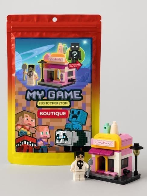 Набор для конструирования "Моя Игра. Бутик", 104 детали