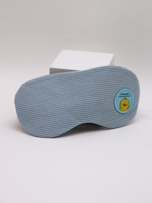 Маска для сна гелевая &quot;Texture&quot;, grey 