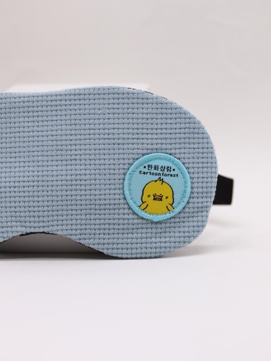 Маска для сна гелевая &quot;Texture&quot;, grey 