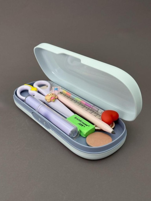 Пенал &quot;Waterproof&quot;, blue (22*8*3,3 см) 