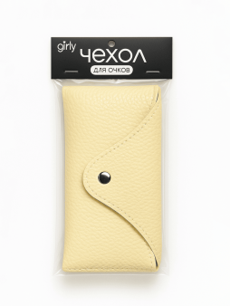 Чехол для очков GIRLY "Urban Click", white