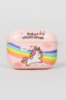 Чехол для AirPods Pro "Rainbow unicorn