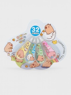 Набор корректоров 4 шт. "Kapi and the goose", 8м