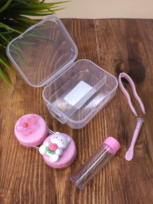 Контейнер для линз &quot;Milota friends&quot;, cat 