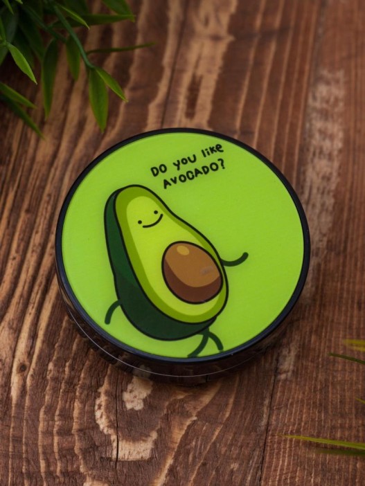 Контейнер для линз «Do you like avocado», circle 