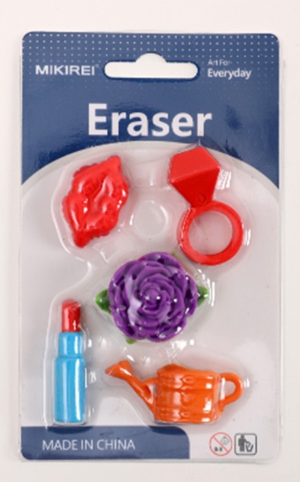 Ластики &quot;Flowerbed&quot;, 5 шт. в наборе 