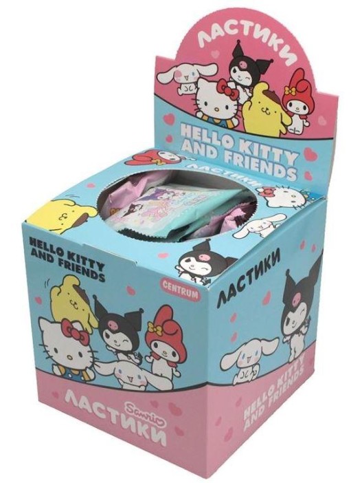 Ластик угадай кто внутри &quot;Куроми, Хеллоу Китти и друзья&quot;, ш/б 32 шт. 