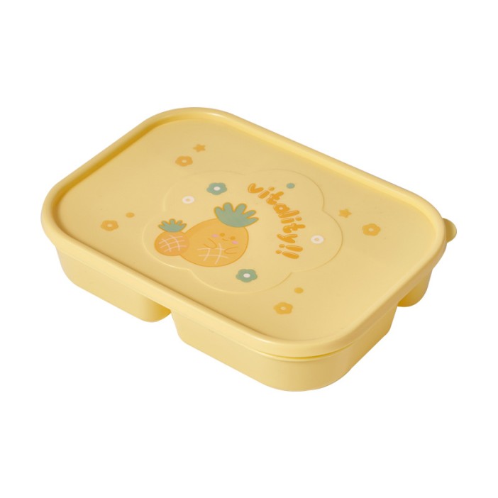 Ланчбокс &quot;Tasty dinner&quot;, yellow 