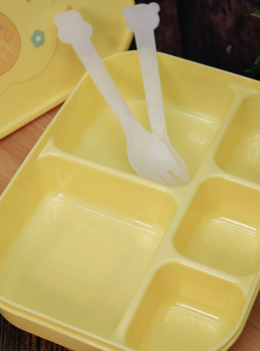 Ланчбокс &quot;Tasty dinner&quot;, yellow 