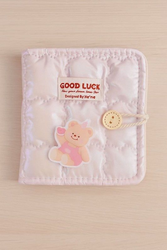 Фотоальбом - биндер для карт "Bear cake", 20 страниц(13*12,5 см) 