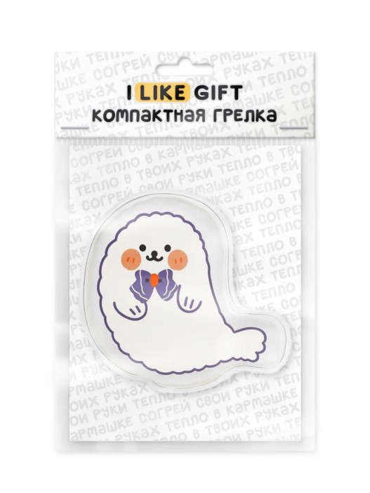 Карманная грелка iLikeGift «Bowtie seal» 