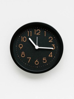 Часы-будильник «Balance line», black