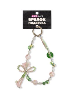Брелок-подвеска для телефона iLikeGift «Crystal», green