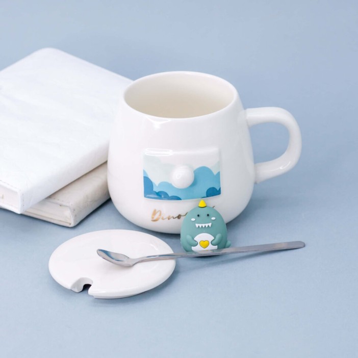 Кружка "Ledge face, dino" (420ml) 