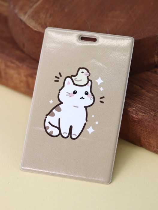 Держатель для карт Аниме «Cat duck» (6,5 х 10,4 см) 