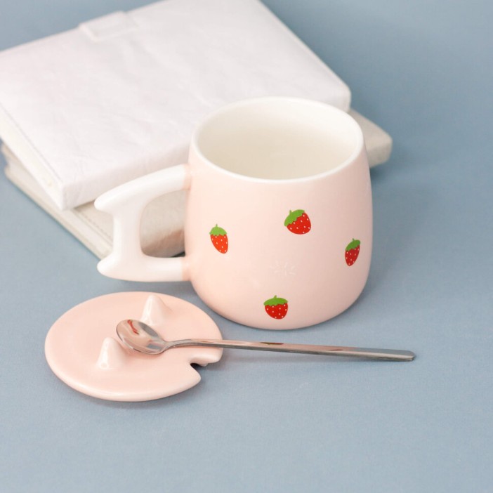 Кружка "Simple pink", (02) (400ml) 