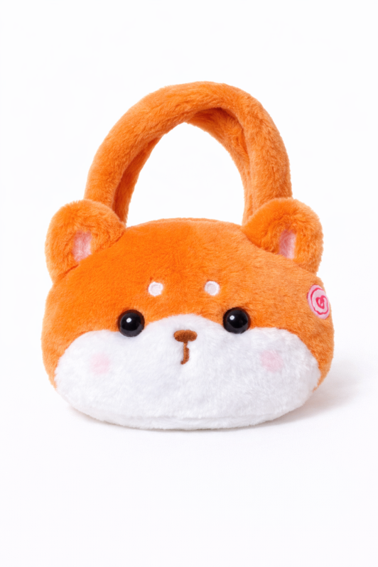 Сумочка плюшевая "Silly corgi" 