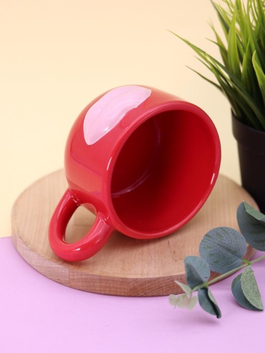 Кружка керамическая «Sensual lips», 390 ml 