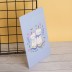 Тетрадь (A5) &quot;Catcorn two&quot;, blue (13.5*20.5) 