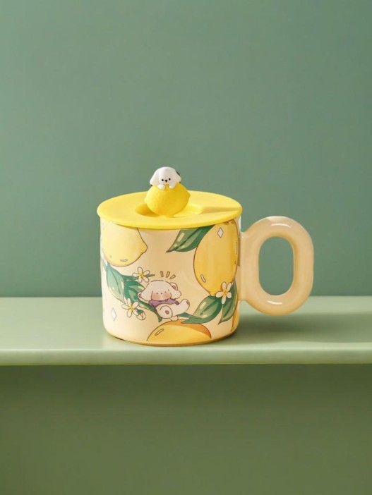 Кружка «Lemon dog», yelllow (350 ml) 