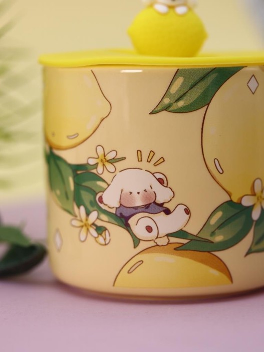 Кружка «Lemon dog», yelllow (350 ml) 