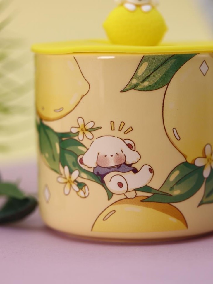 Кружка «Lemon dog», yelllow (350 ml)