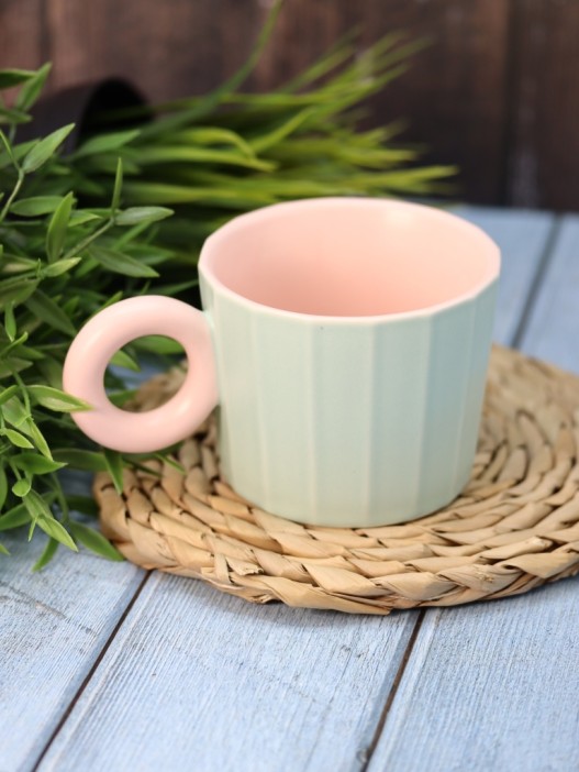 Кружка «Welcome the day», green (320 ml) 