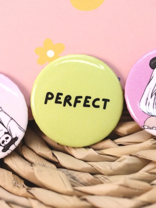 Набор значков Аниме &quot;Perfect panda girl&quot; 