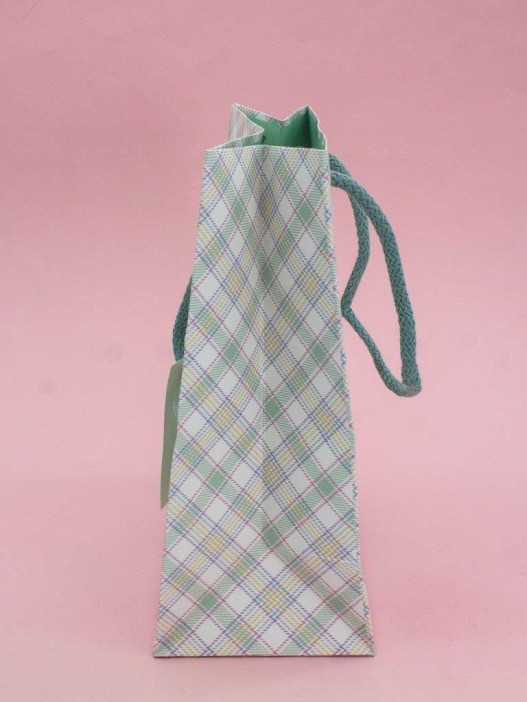 Пакет подарочный «Nice», green (18*23*10) 