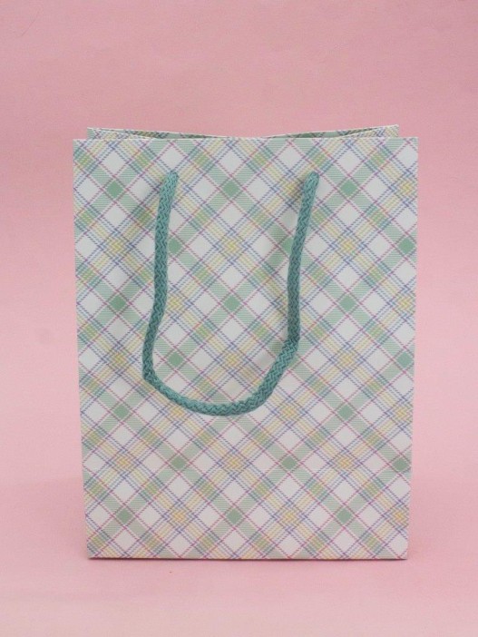 Пакет подарочный «Nice», green (18*23*10) 