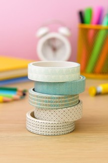 Набор декоративного скотча &quot;Designer prints&quot;, white