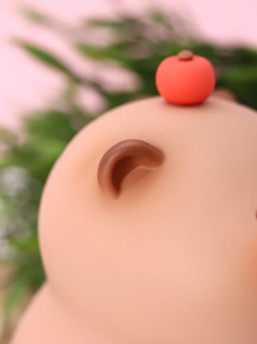 Копилка &quot;Capybara with apple&quot;, 15 см 