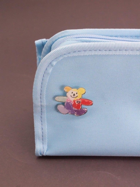 Значок акриловый iLikeGift "Рисунок мишки"