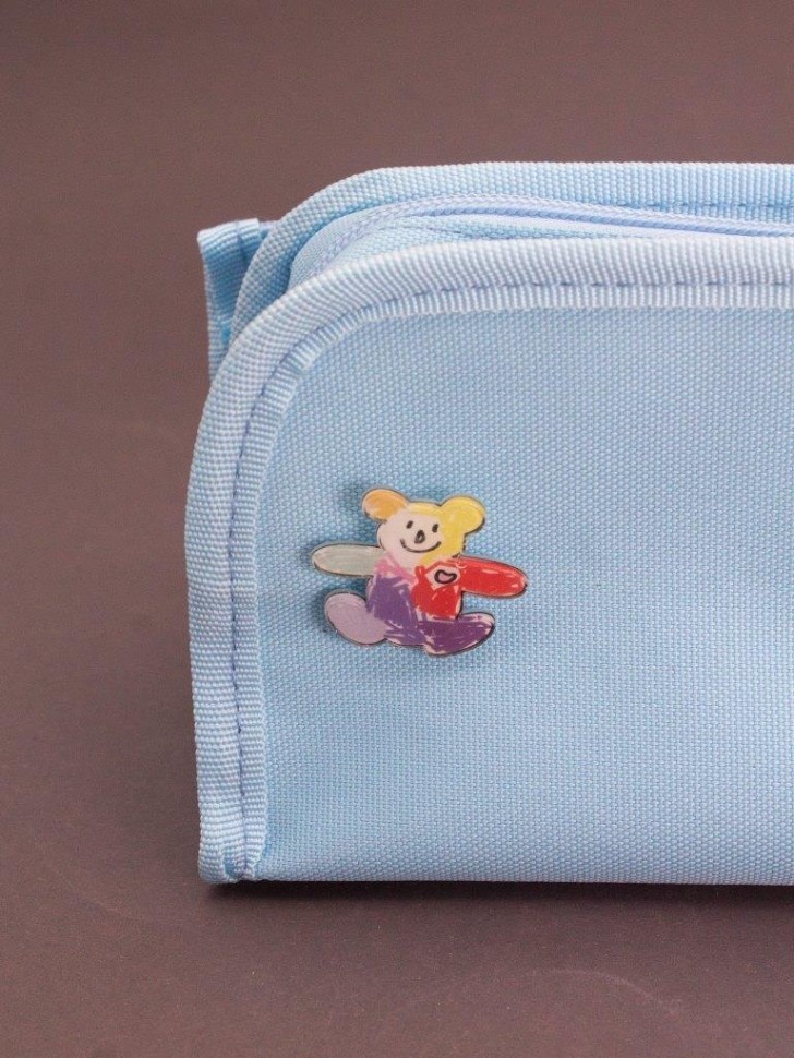 Значок акриловый iLikeGift "Рисунок мишки"