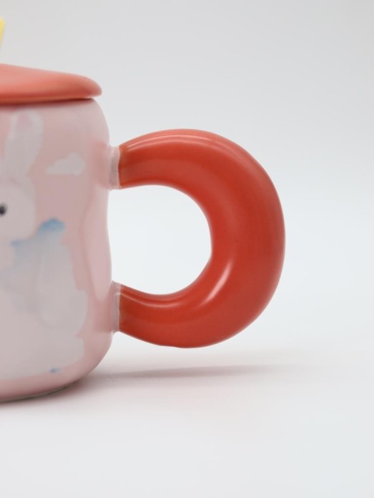 Кружка «Hare in the clouds», orange (450 ml) 