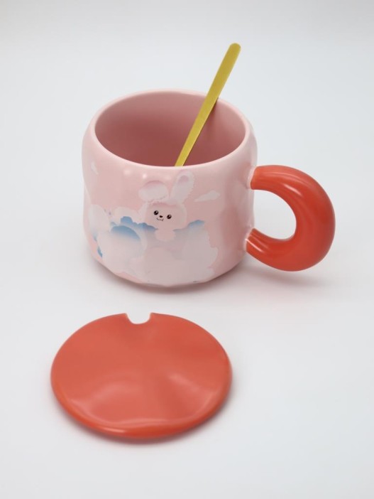 Кружка «Hare in the clouds», orange (450 ml) 