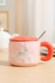 Кружка «Hare in the clouds», orange (450 ml)