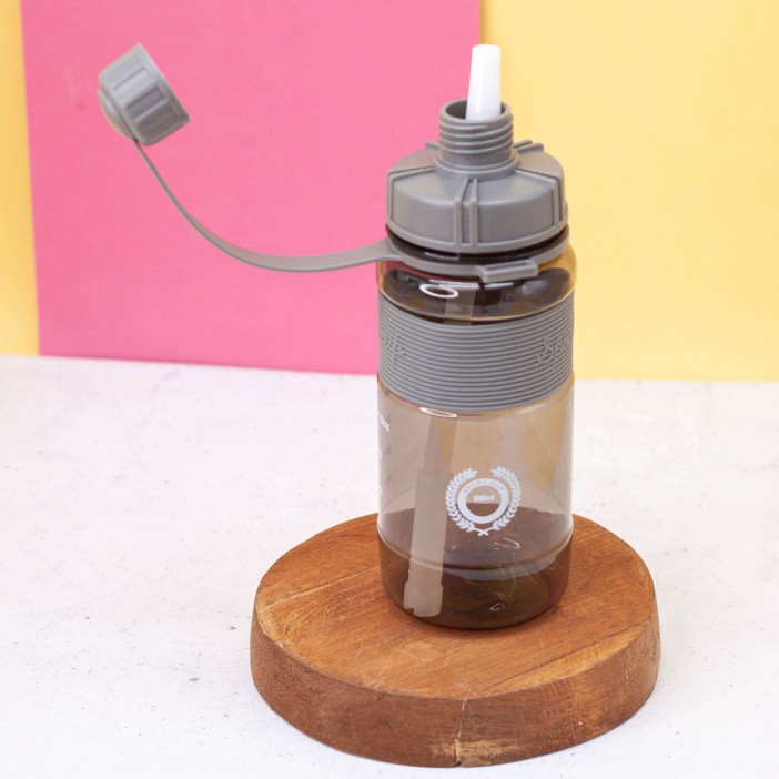 Бутылка "Laurel wreath", gray (600 ml) 