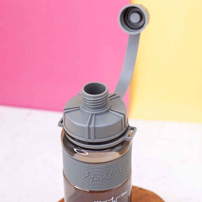 Бутылка "Laurel wreath", gray (600 ml) 