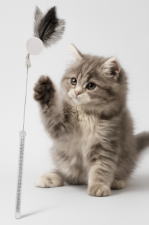 Игрушка-удочка для питомцев &quot;Перо&quot; (55 см)